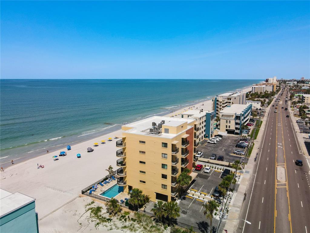 14146 Gulf Boulevard, Unit 3A Madeira Beach, FL 33708 - Photo 27 of 29 a view of ocean view with beach