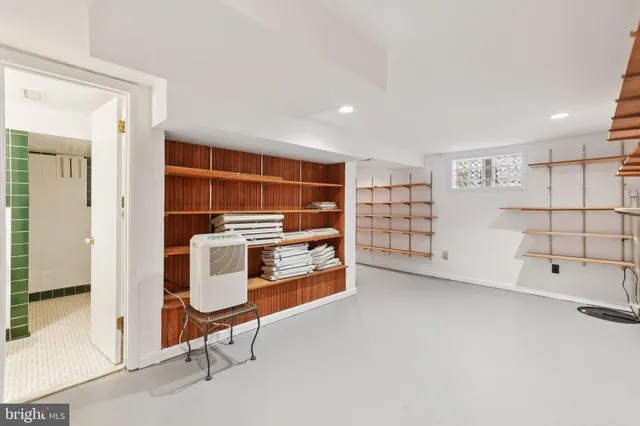 a view of workspace and window in kitchen