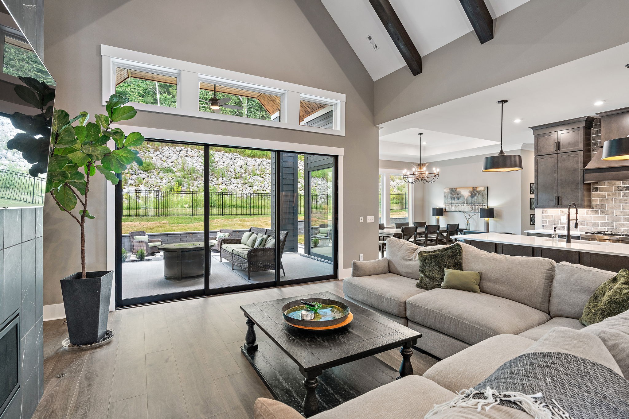 7276 Murrel Drive Franklin, TN 37064 - Photo 7 of 62 a living room with furniture and a floor to ceiling window