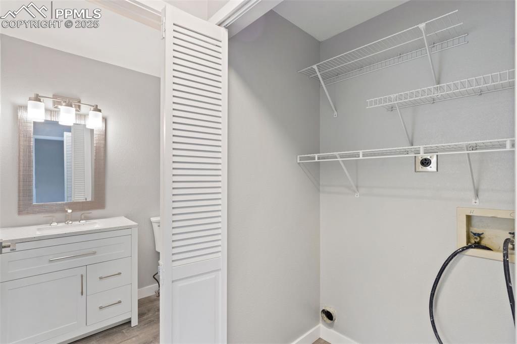 4435 Hunting Meadows Circle Colorado Springs, CO 80916 - Photo 15 of 15 Laundry closet