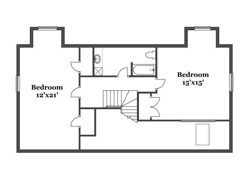 266 Mile Road Coventry, RI 02816 - Photo 25 of 25 2nd Floor Plan.