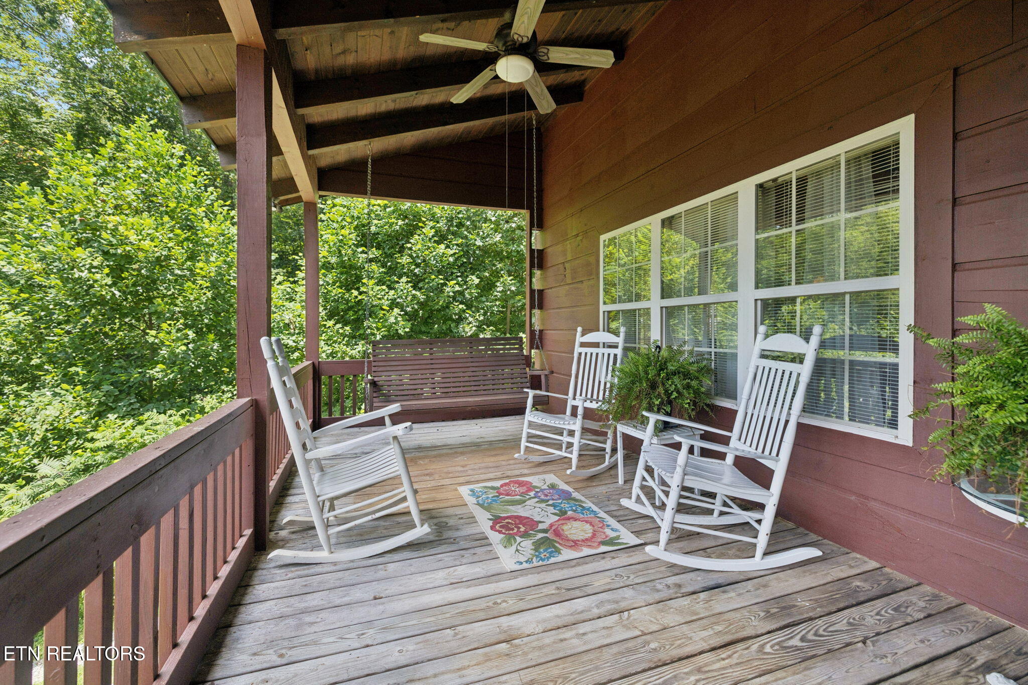 186 Caney Creek Road Reliance, TN 37369 - Photo 26 of 48 Main level covered front deck 3