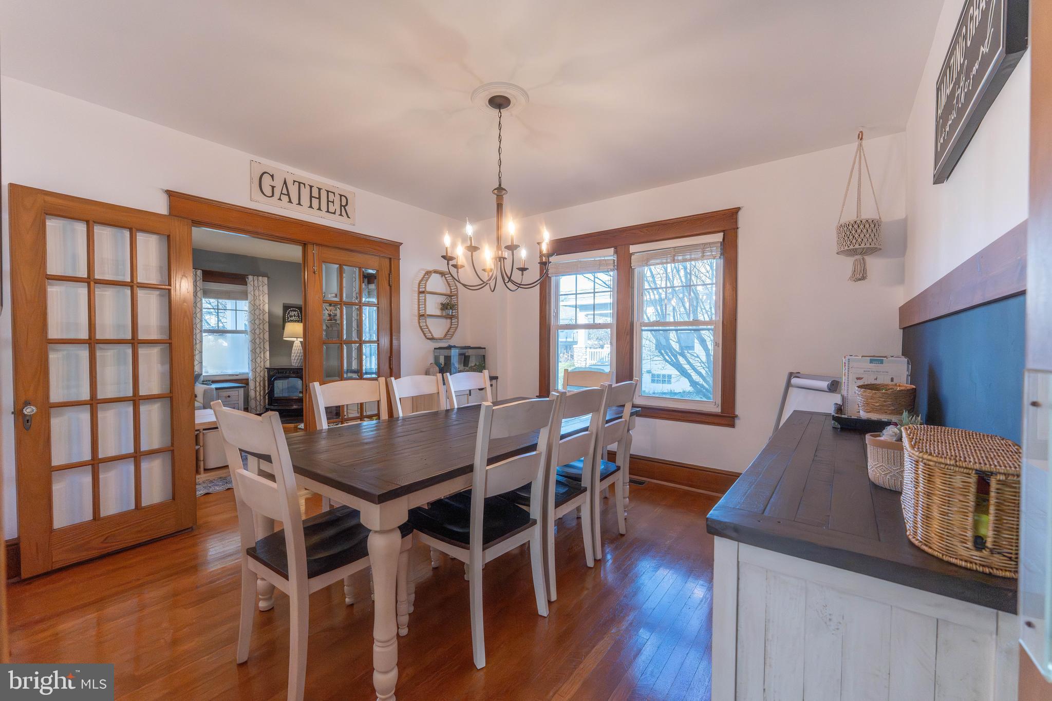 16 Main Street Felton, PA 17322 - Photo 11 of 34 a view of a dining room with furniture window and wooden floor