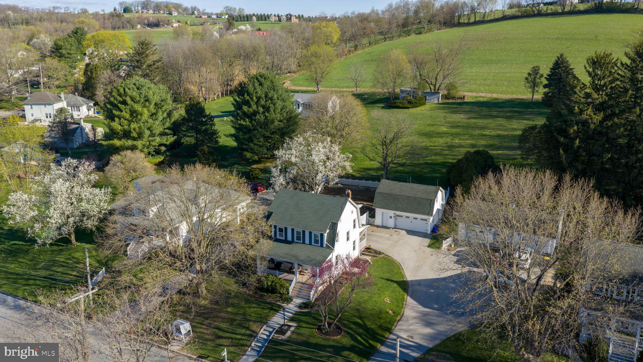 16 Main Street Felton, PA 17322 - Photo 31 of 34 a aerial view of a house with a lake view