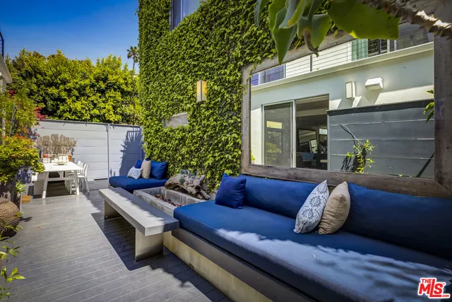 a view of a couches in the patio