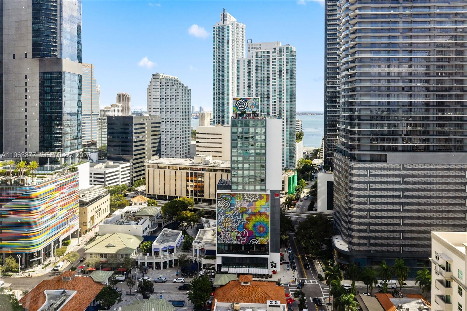 999 Southwest 1st Avenue, Unit 2303 Miami, FL 33130 - Photo 17 of 44 a view of city with tall buildings