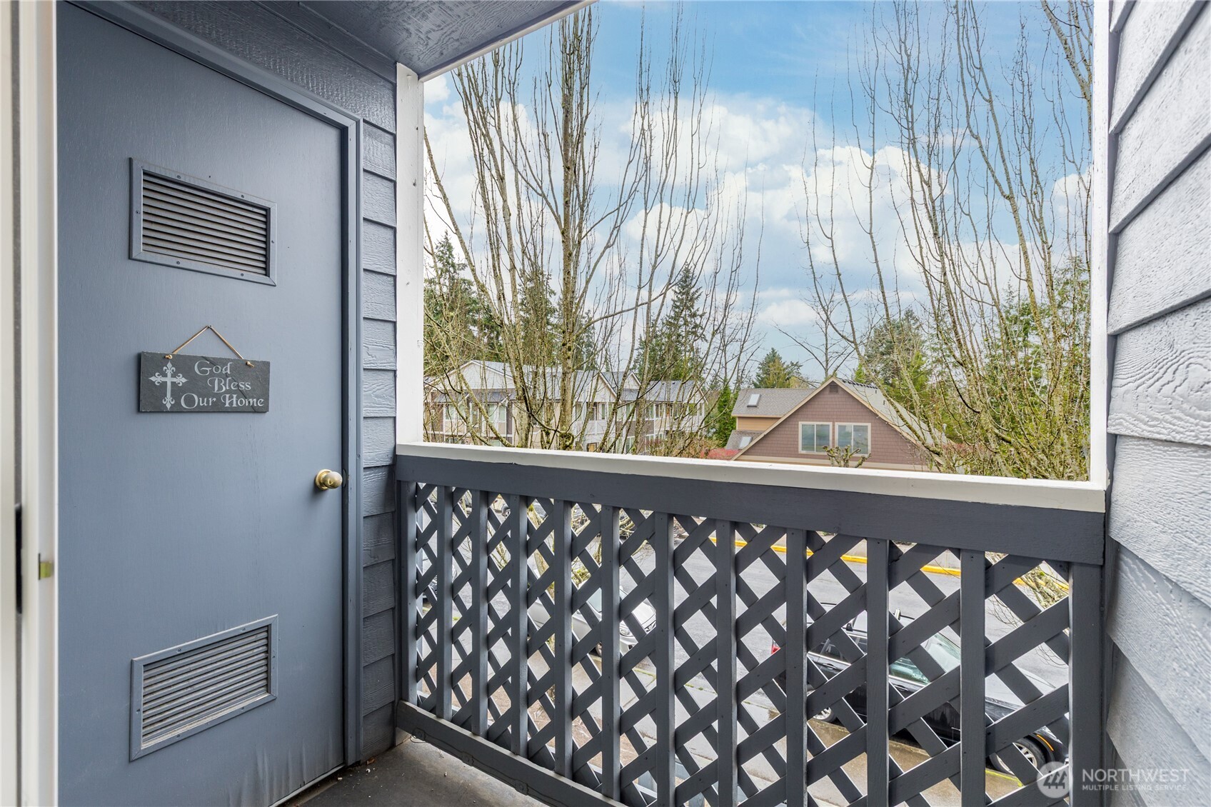 3939 10th Street Southeast, Unit B4 Puyallup, WA 98374 - Photo 10 of 25 a view of a black and white gate