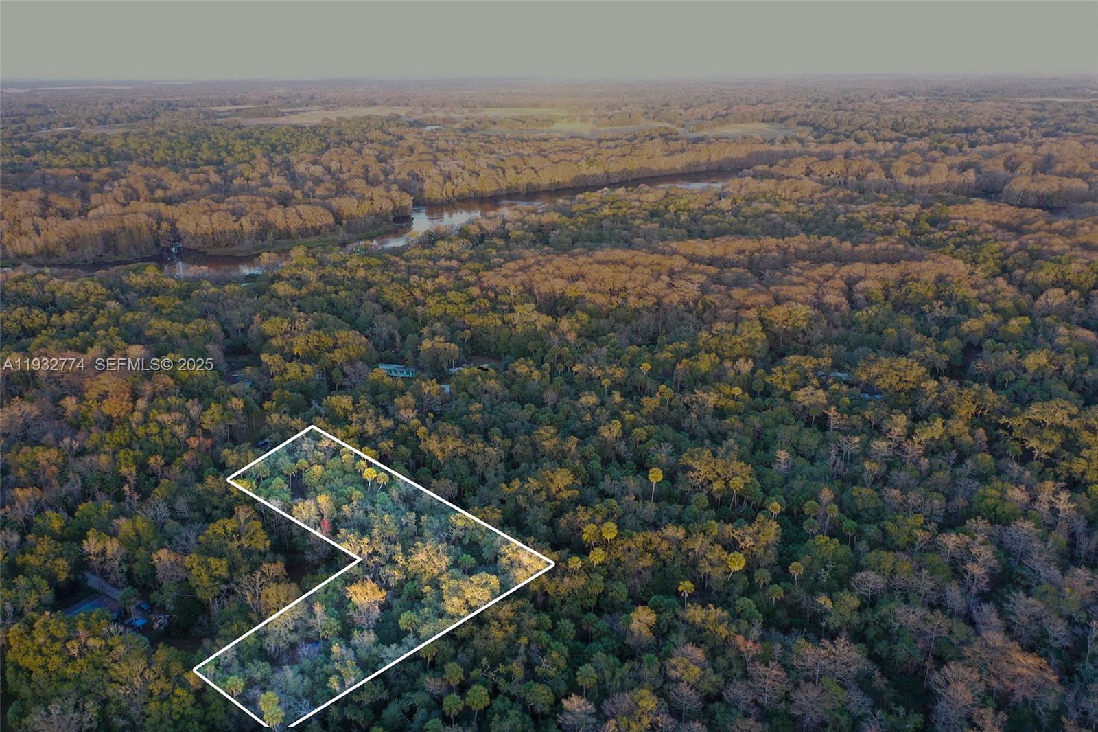 13254 East Shawnee Trail Inverness, FL 34450 - Photo 24 of 24 an aerial view of house with yard