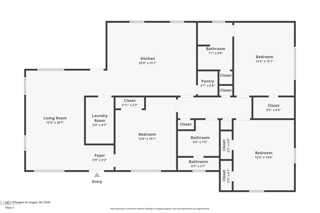 $309,900 | 261 East Lillington Street, Angier, NC 27501