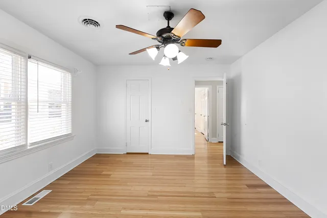 a view of an empty room with window