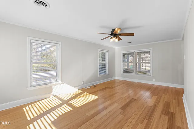 a view of empty room