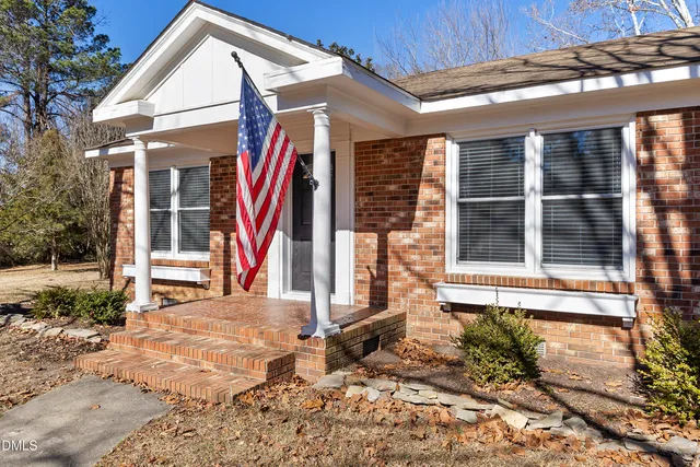 a view of front door