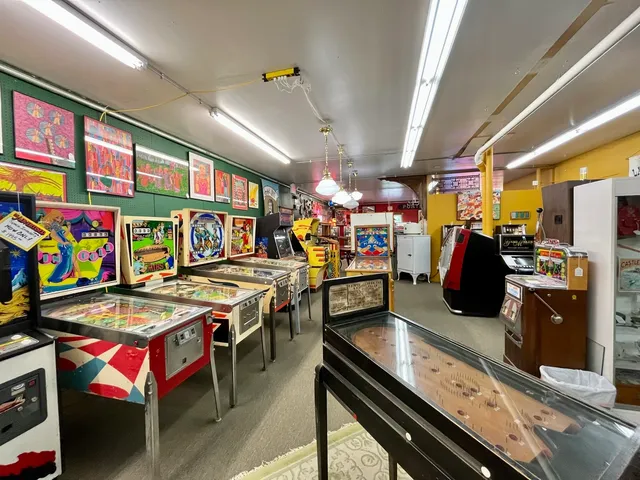 a view of a chairs and a table in a room