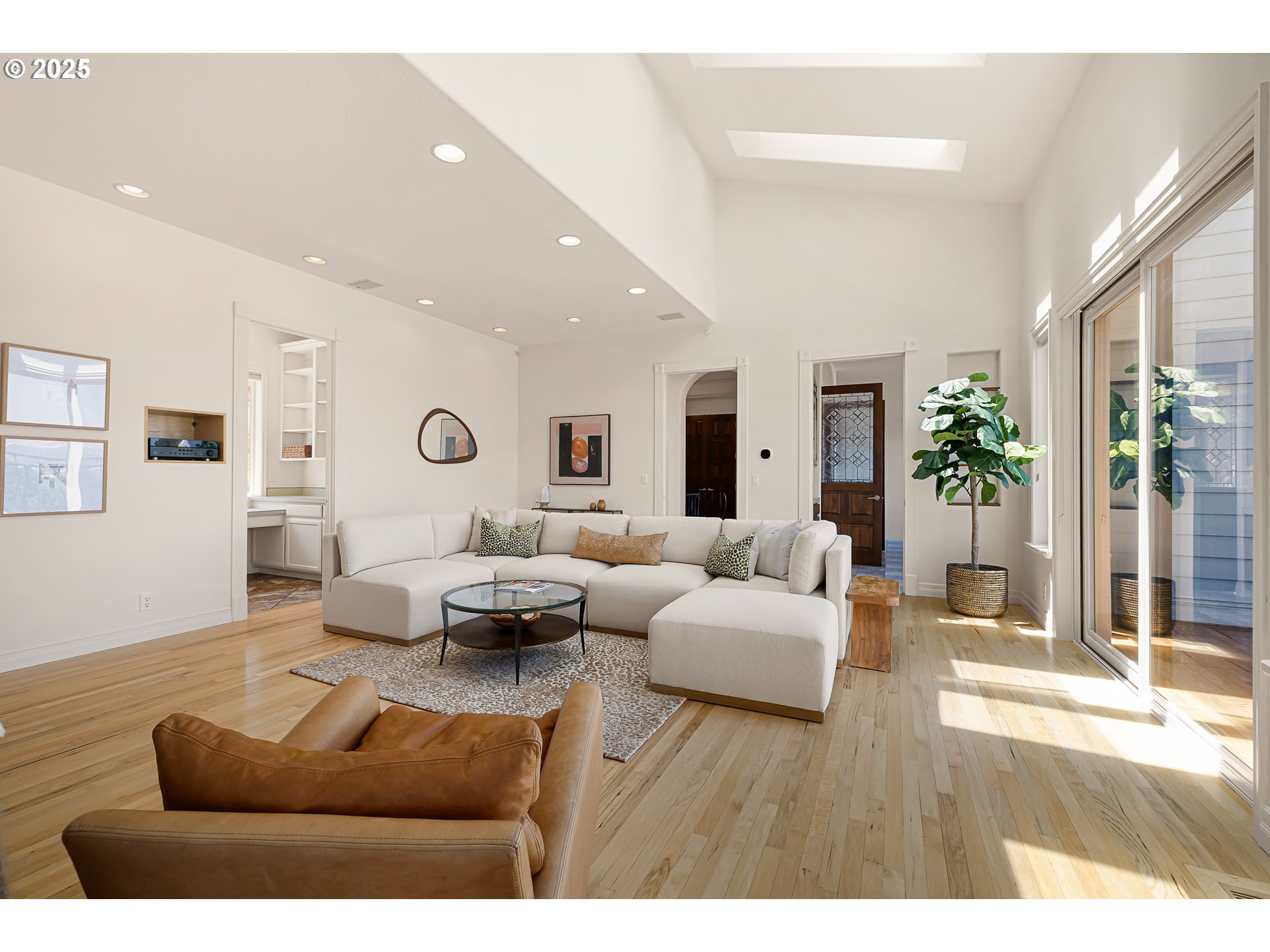 2647 West 29th Avenue Eugene, OR 97405 - Photo 8 of 48 a living room with furniture and wooden floor