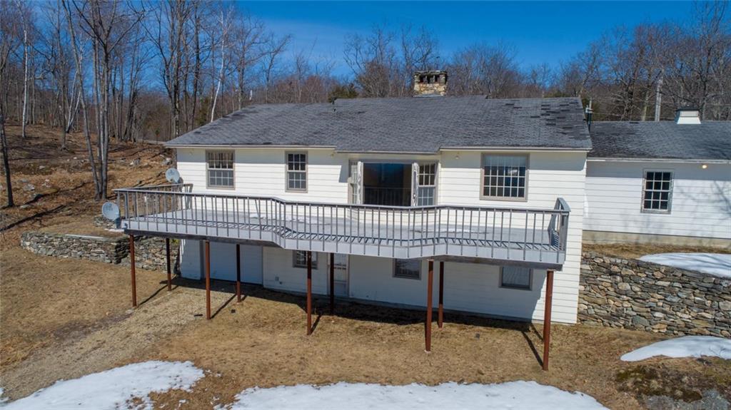 978 Buckfield Road South Paris, ME 04281 - Photo 29 of 31 Back of home, garage entrance under...