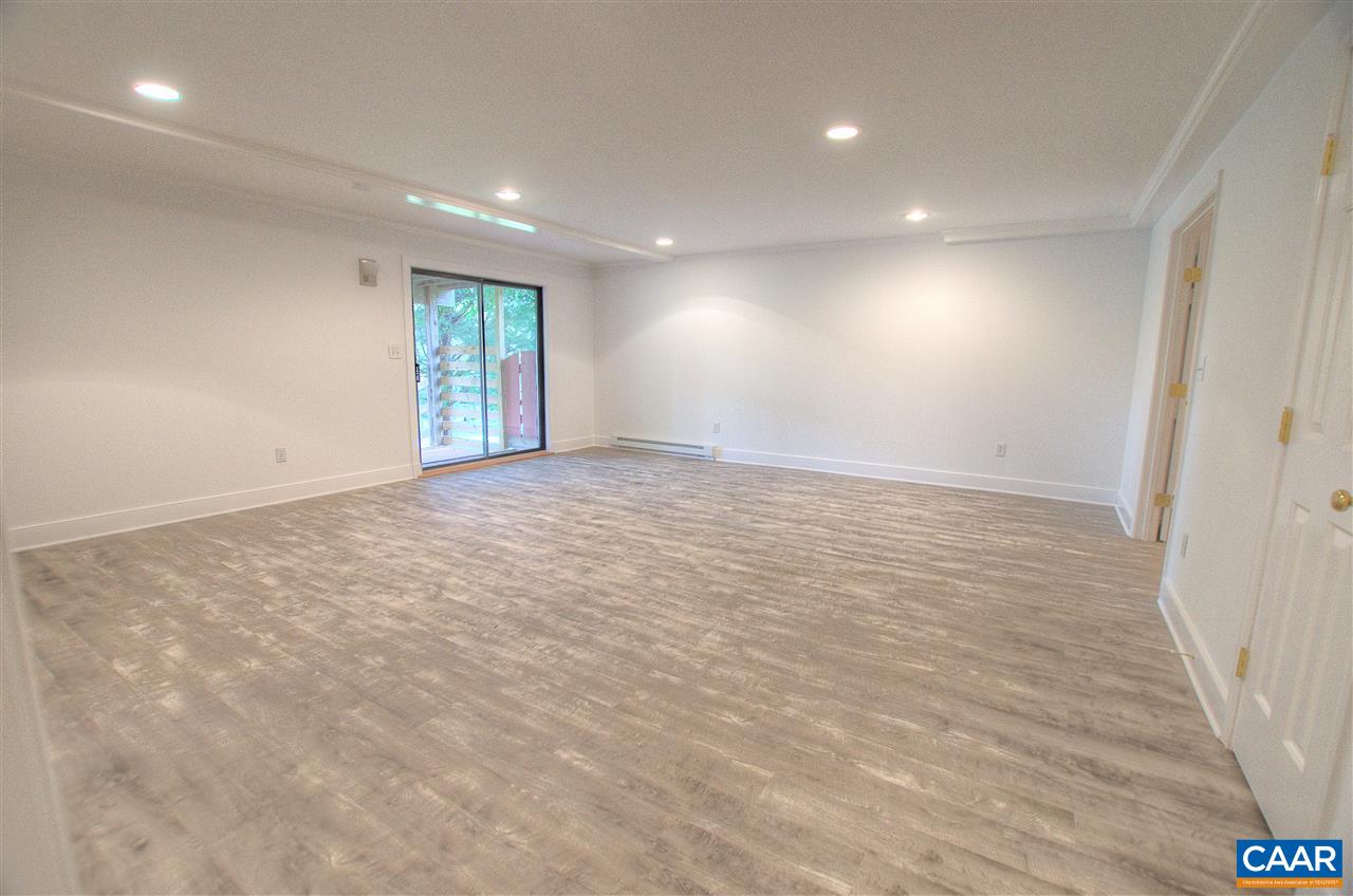 4865 Mechums River Road Charlottesville, VA 22901 - Photo 43 of 45 an empty room with wooden floor and windows