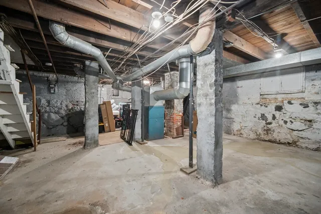 a view of a bike garage