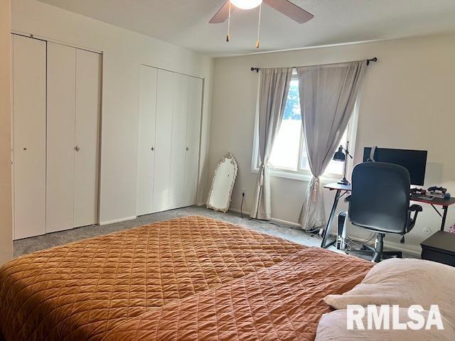 3550 Devils Glen Road Bettendorf, IA 52722 - Photo 20 of 30 a bedroom with a bed and a window