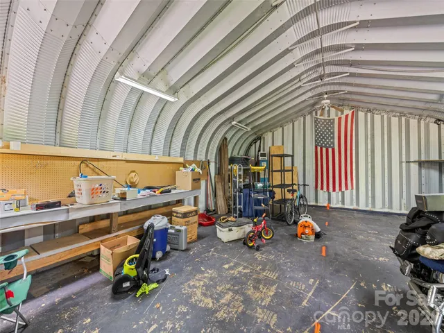 a view of storage and utility room