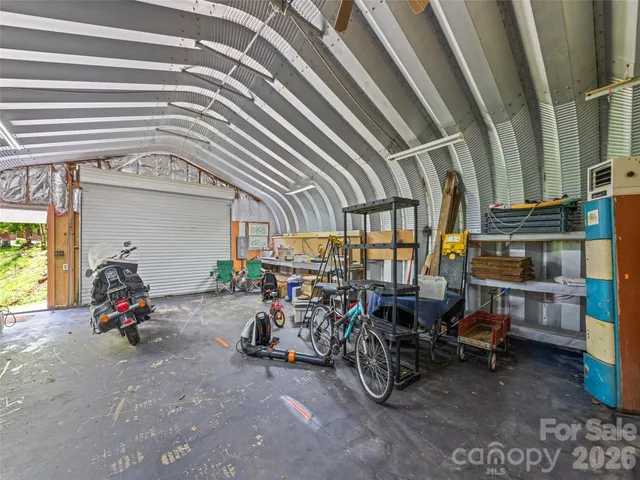 a view of storage and utility room