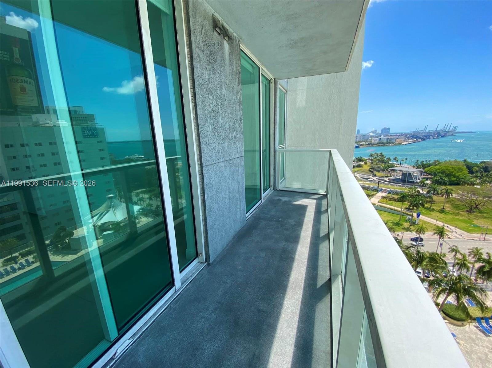 244 Biscayne Boulevard, Unit 1605 Miami, FL 33132 - Photo 28 of 46 a view of balcony