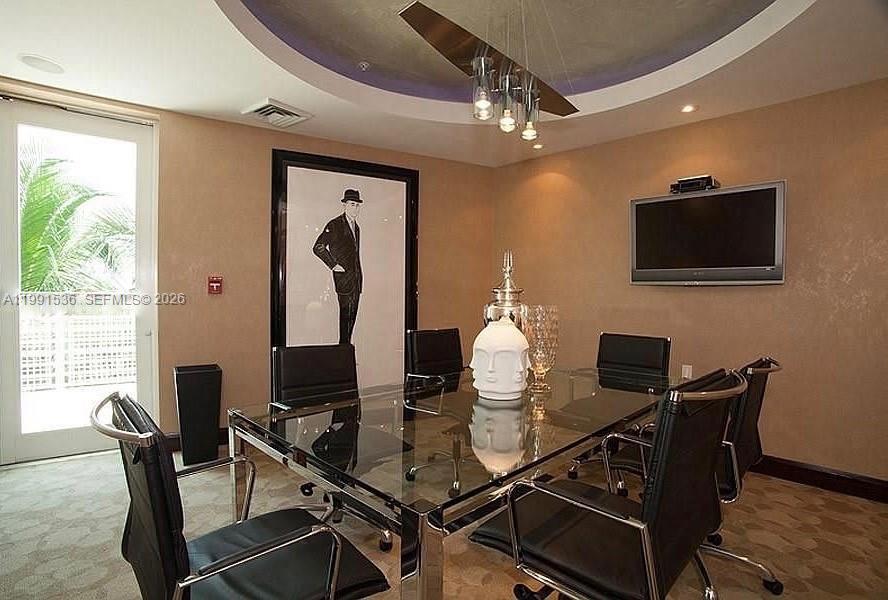 244 Biscayne Boulevard, Unit 1605 Miami, FL 33132 - Photo 46 of 46 a view of a dining room with furniture