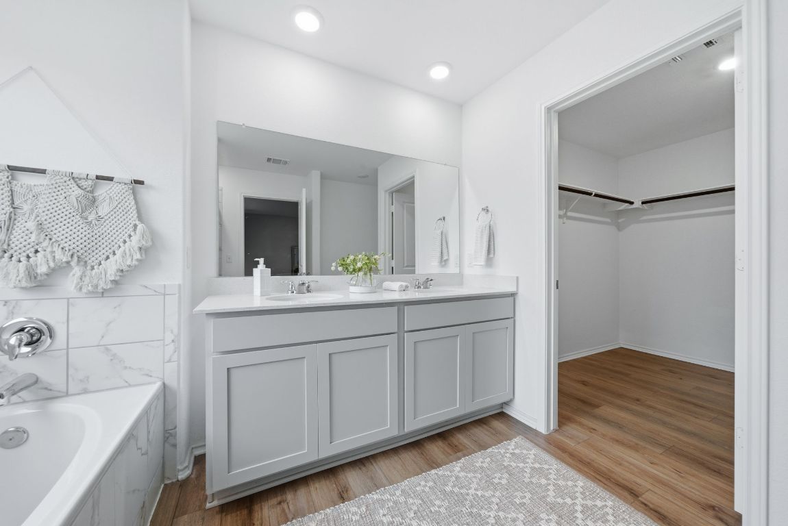 371 Jack Ryan Kyle, TX 78640 - Photo 35 of 40 Double sinks and walk in closet