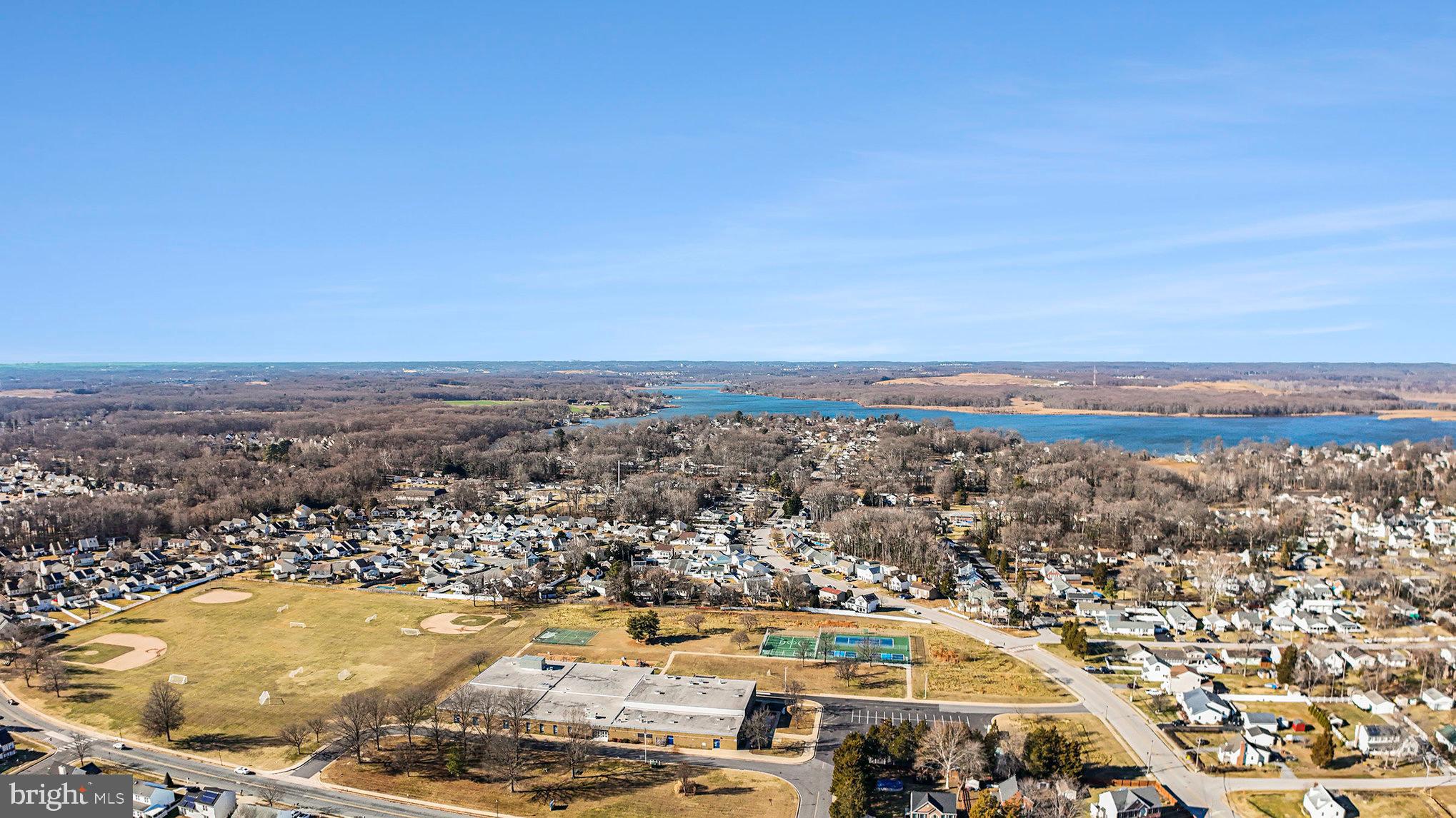 7114 Oliver Beach Road Baltimore, MD 21220 - Photo 44 of 49 an aerial view of residential building and ocean