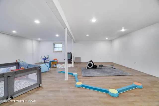 a view of a porch with wooden floor and outdoor space
