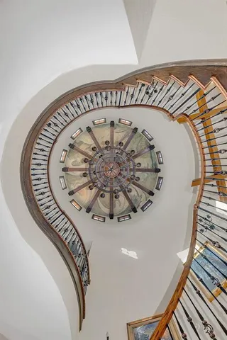 a bathroom with a sink double vanity and a mirror