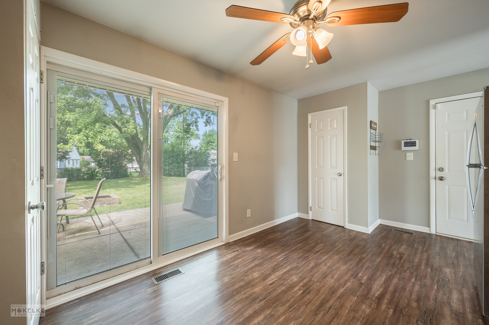 1270 Post Road Aurora, IL 60506 - Photo 8 of 18 wooden floor in an empty room with a window