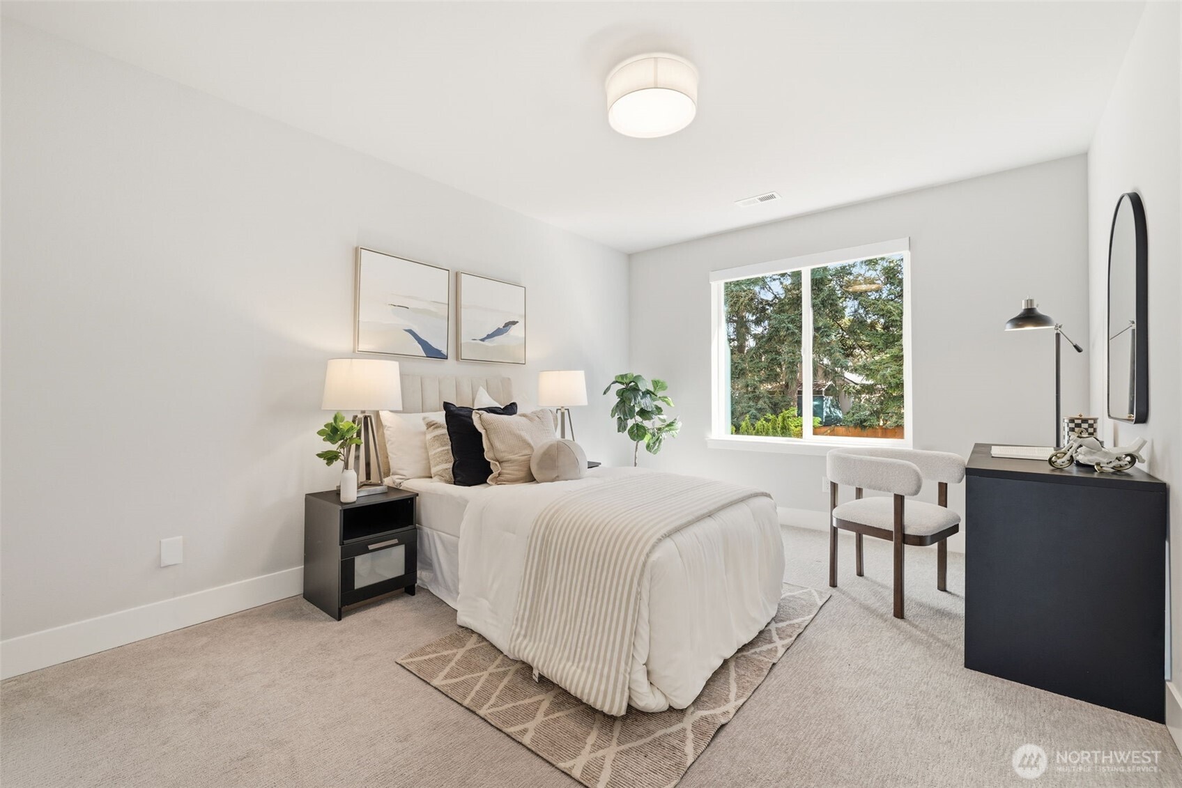 2944 215th Place Southwest Brier, WA 98036 - Photo 25 of 40 a bedroom with a bed and window