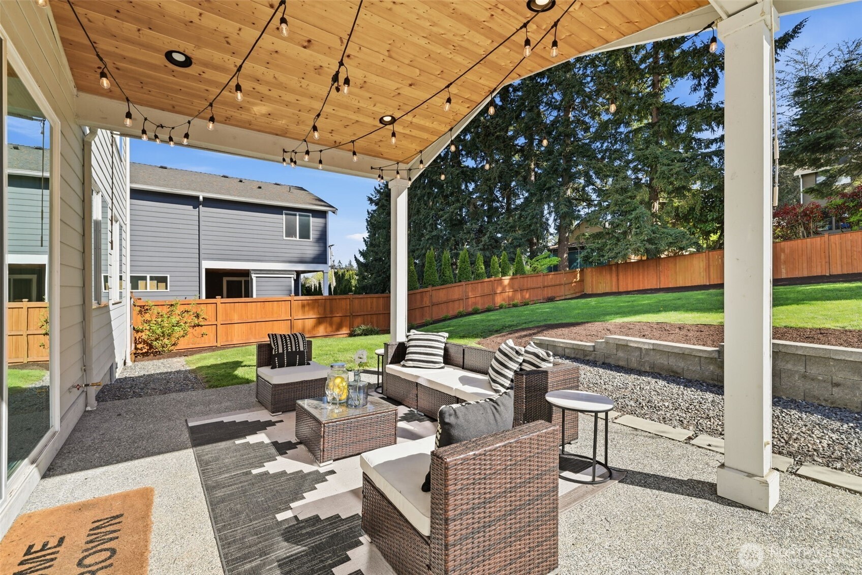 2944 215th Place Southwest Brier, WA 98036 - Photo 33 of 40 a outdoor space with patio lots of furniture and garden
