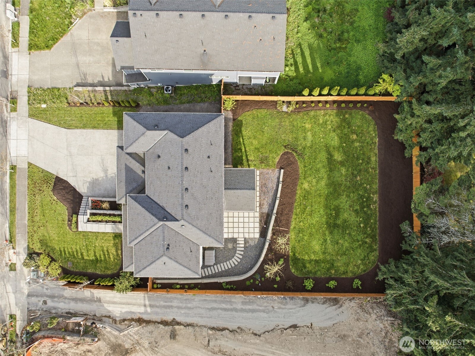 2944 215th Place Southwest Brier, WA 98036 - Photo 38 of 40 an aerial view of a house with a garden