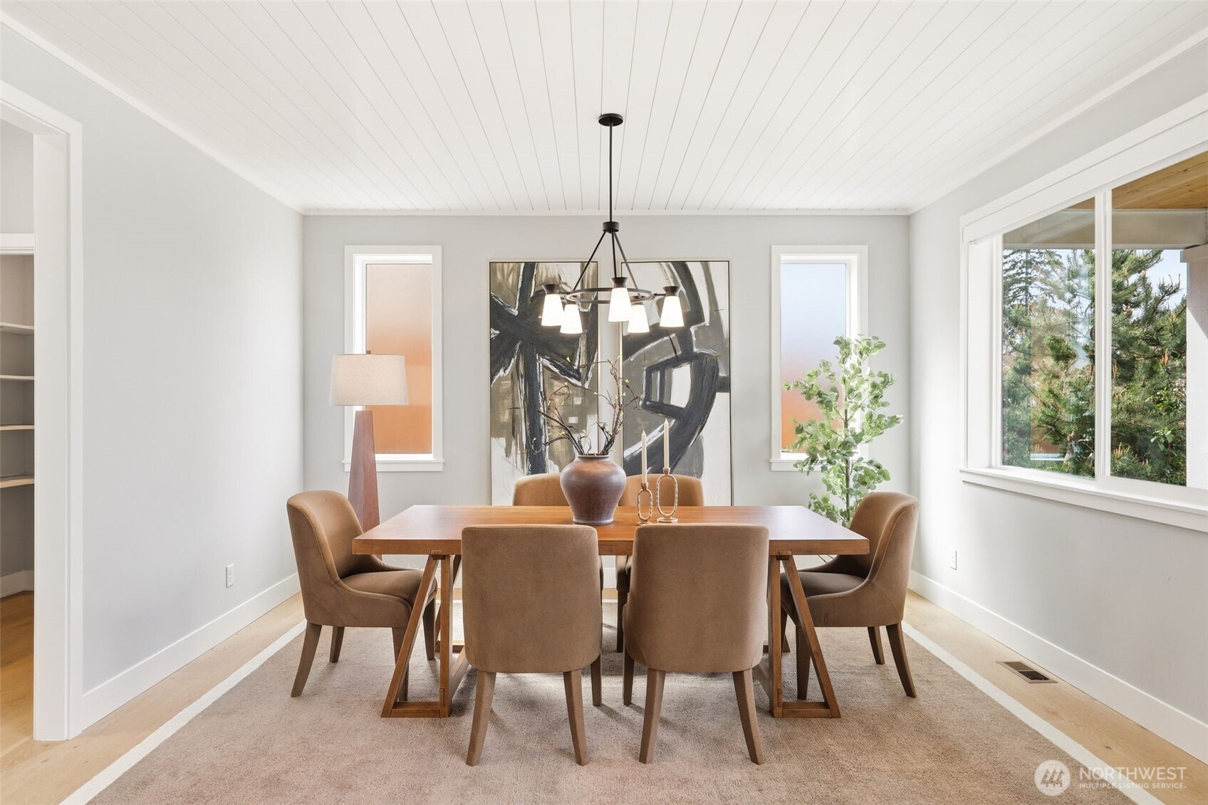 2944 215th Place Southwest Brier, WA 98036 - Photo 6 of 40 a dining room with furniture a chandelier and window