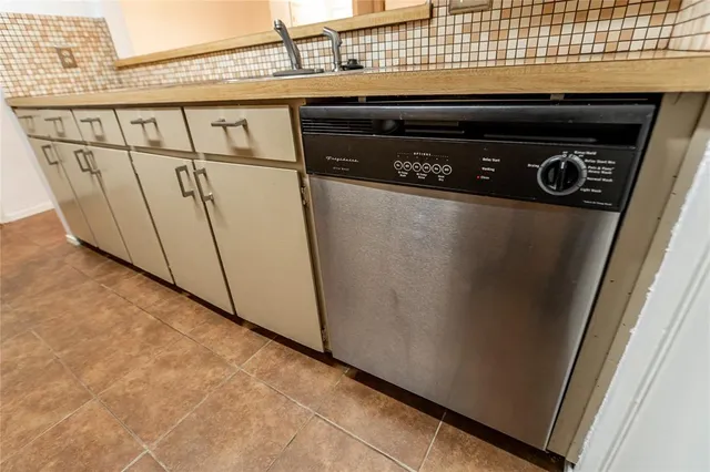 a close view of a fireplace