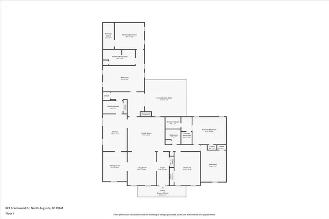 $419,000 | 823 Greenwood Drive, North Augusta, SC 29841
