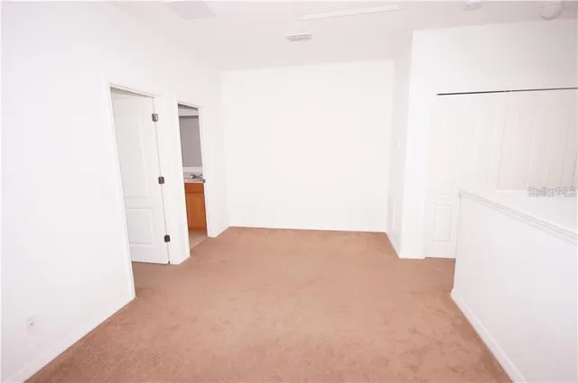 a view of empty room