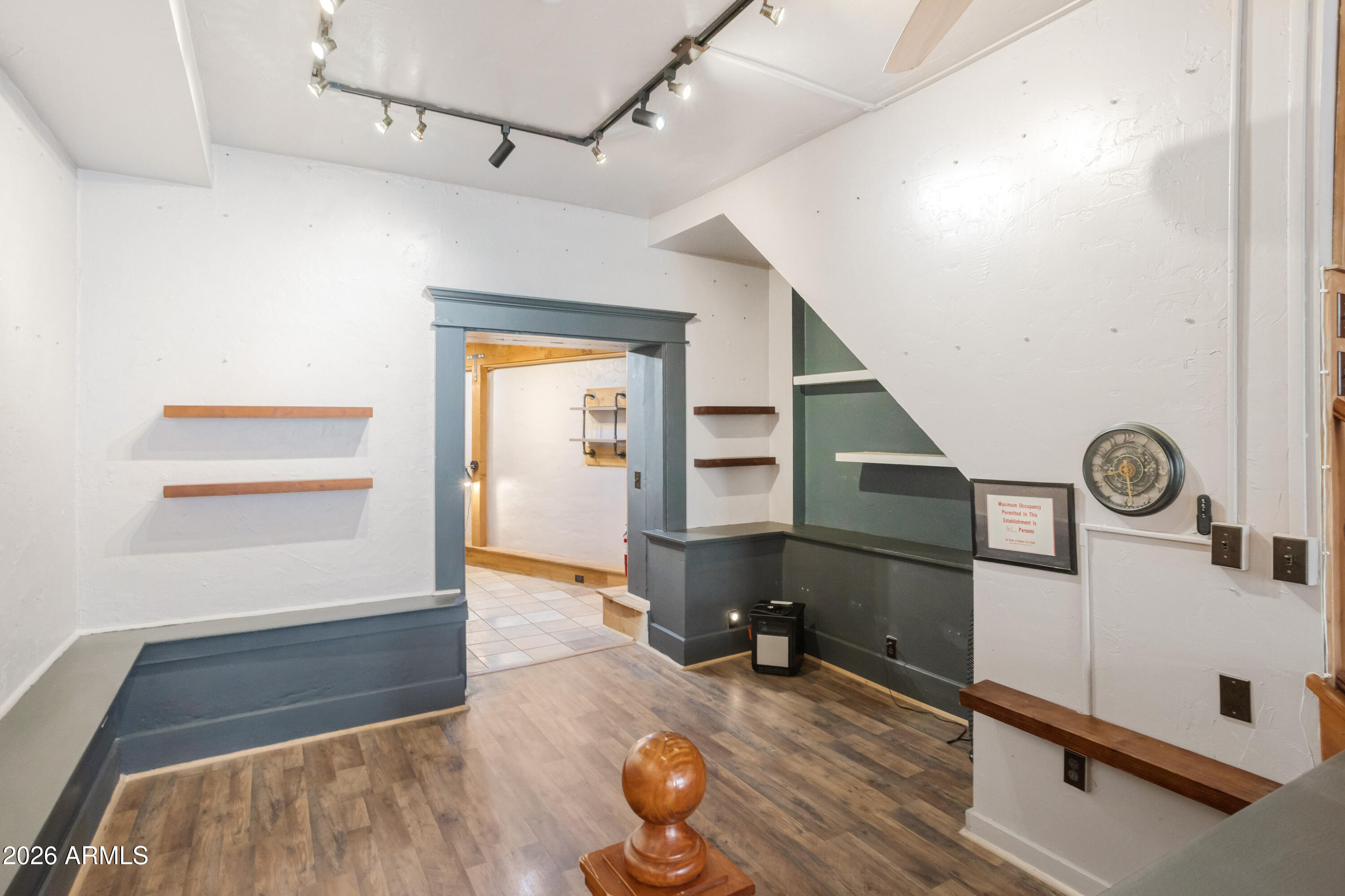 40 Main Street Bisbee, AZ 85603 - Photo 11 of 37 a view of entryway and hall with wooden floor