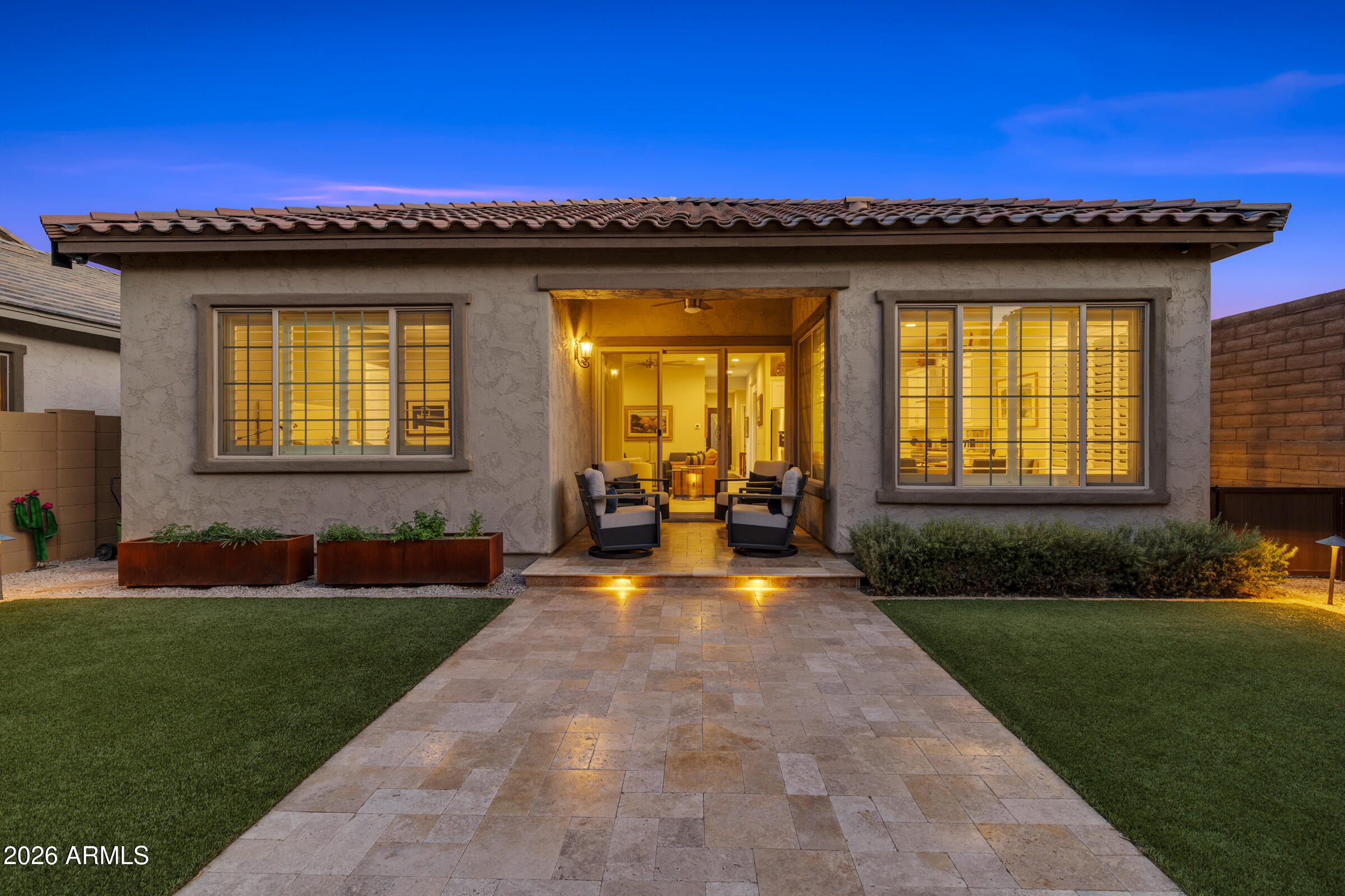 622 West Deer Creek Road Phoenix, AZ 85048 - Photo 35 of 39 a view of a house with a backyard