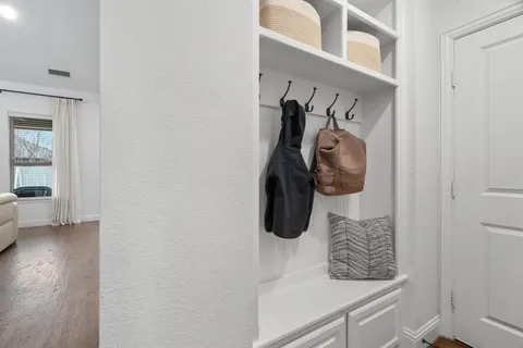 a close view of door lock