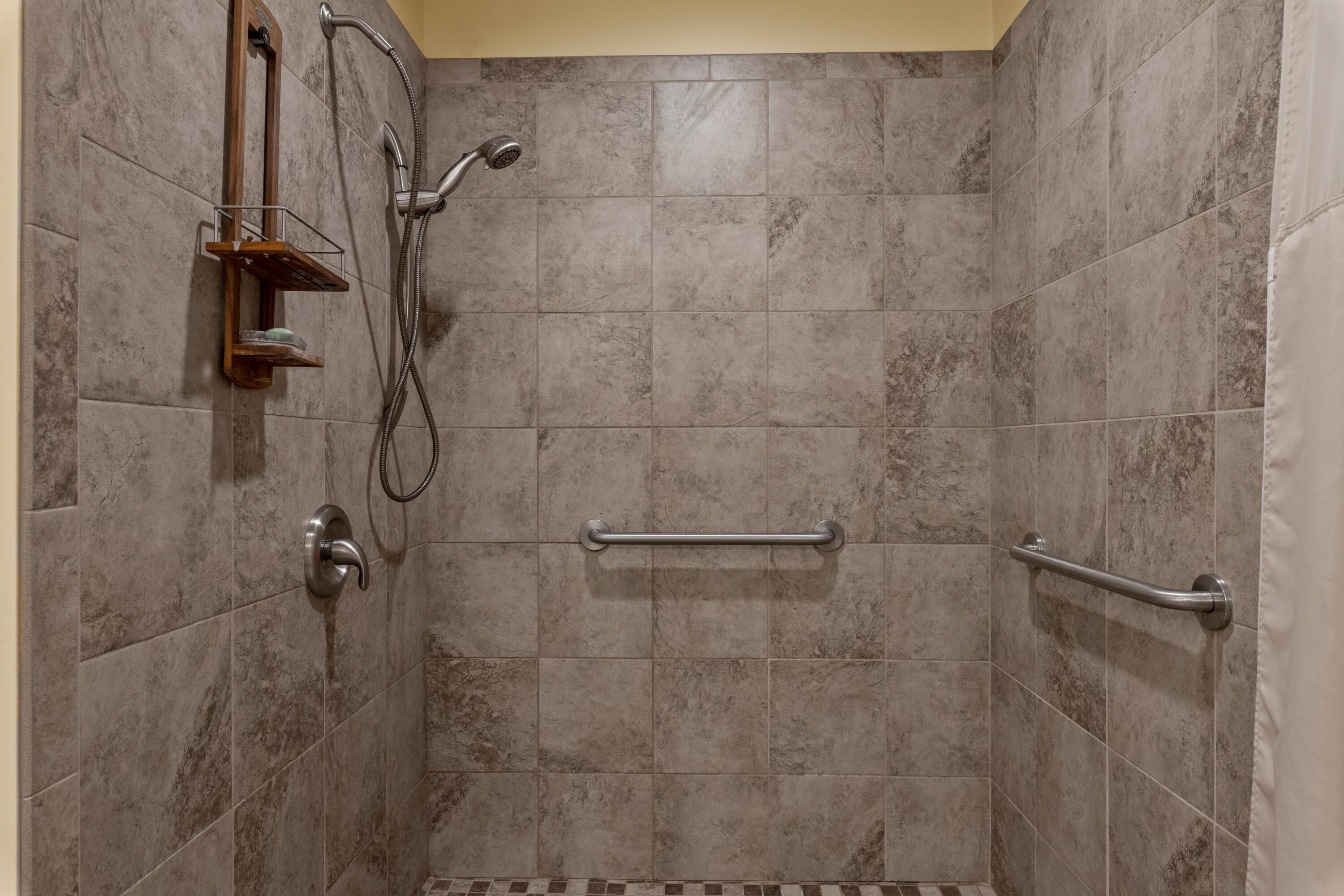 30460 East Lake Road Wagram, NC 28396 - Photo 25 of 33 Guest Suite Walk in Shower