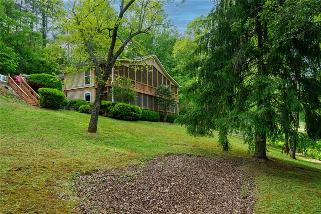 200 Bahn Innsbruck Helen, GA 30545 - Photo 62 of 84 a view of a house with a backyard