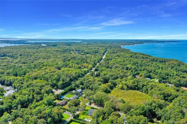 a view of an outdoor space and a yard