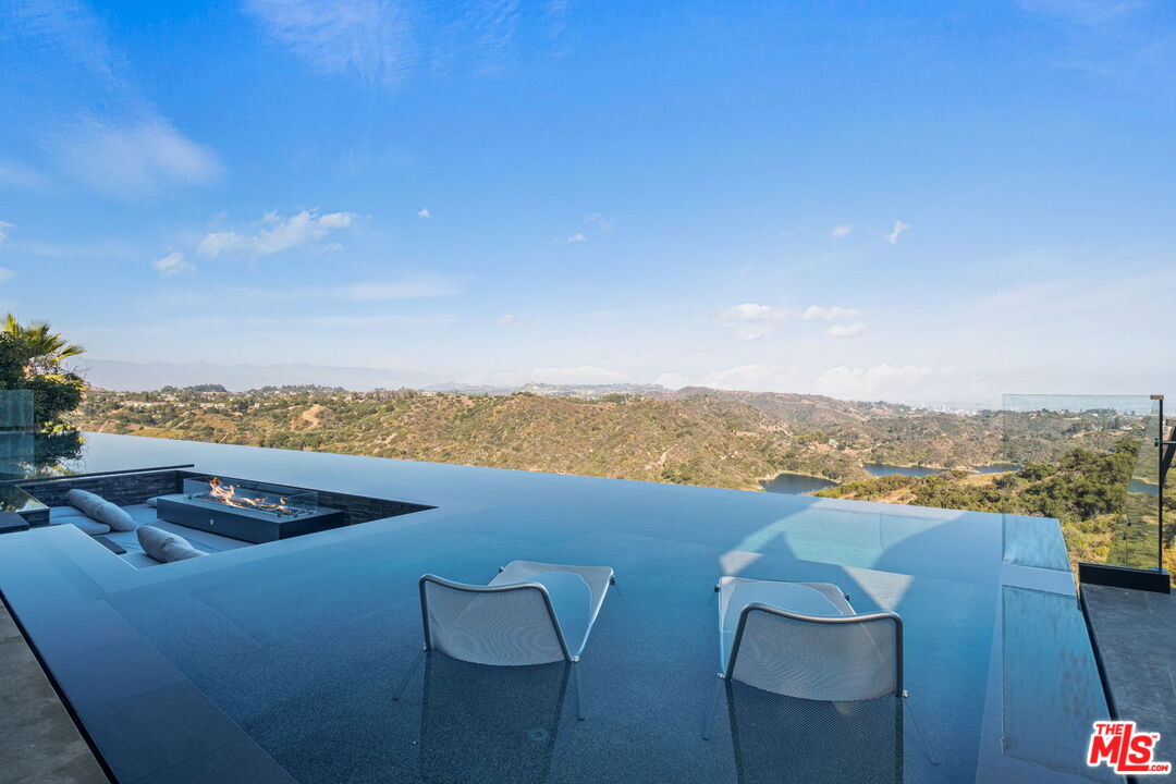 2304 Donella Circle Los Angeles, CA 90077 - Photo 24 of 24 a view of a city from a terrace