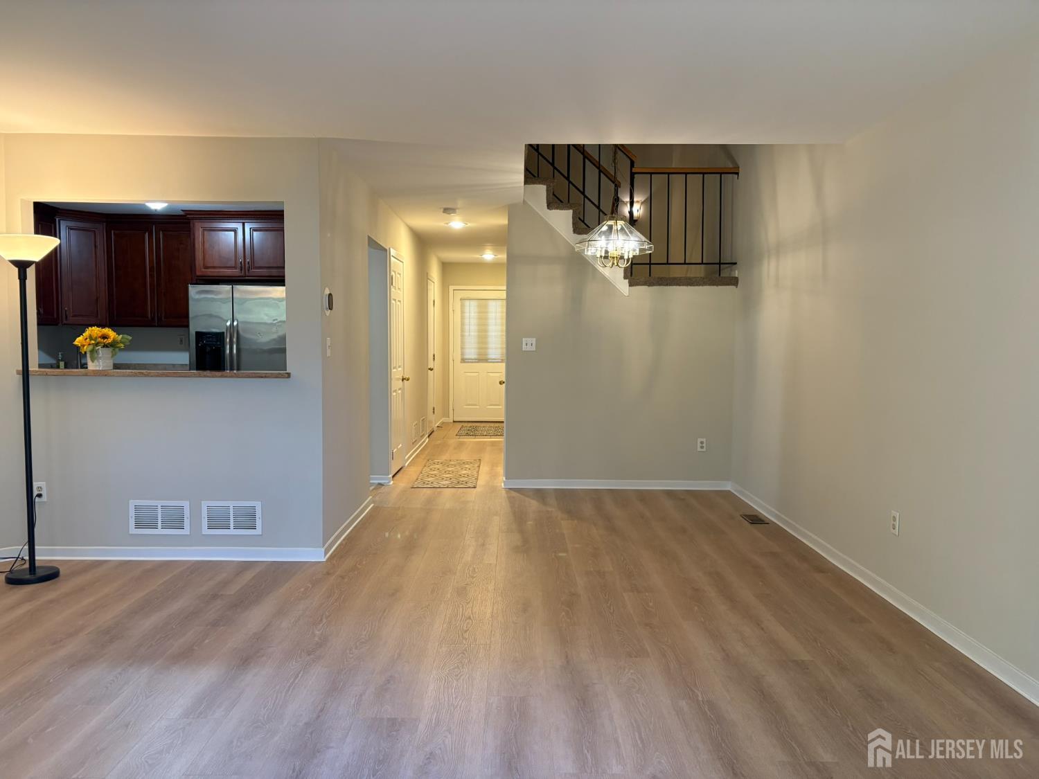 285 Greenfield Road Bridgewater, NJ 08807 - Photo 8 of 26 a view of a kitchen cabinets and wooden floor