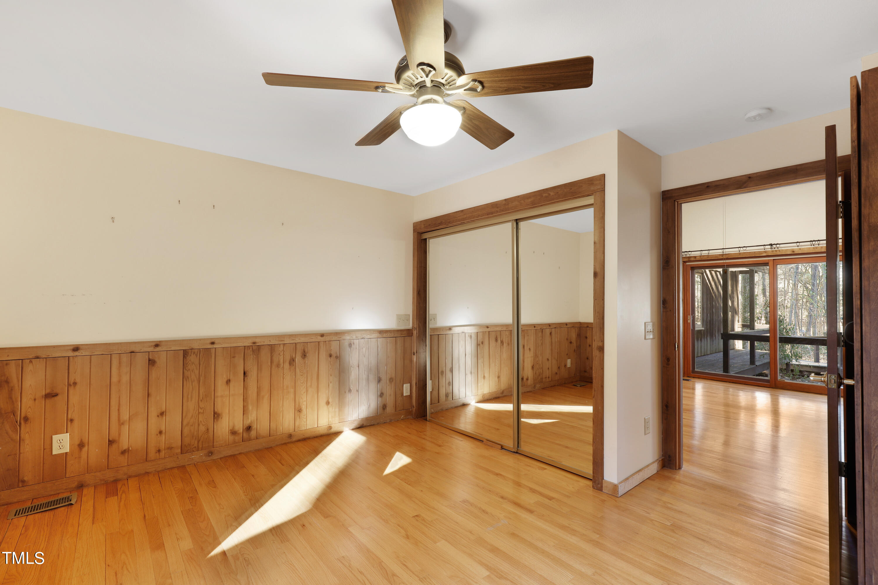 316 Clark Lake Road Durham, NC 27707 - Photo 30 of 65 a view of a room with wooden floor