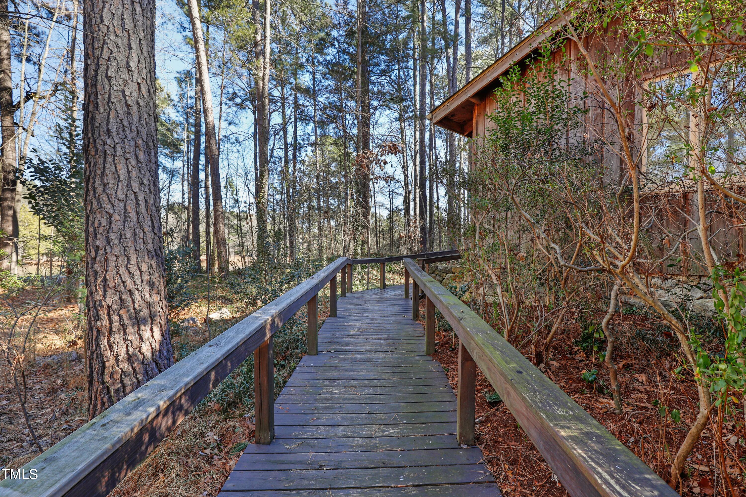 316 Clark Lake Road Durham, NC 27707 - Photo 59 of 65 a view of balcony and yard