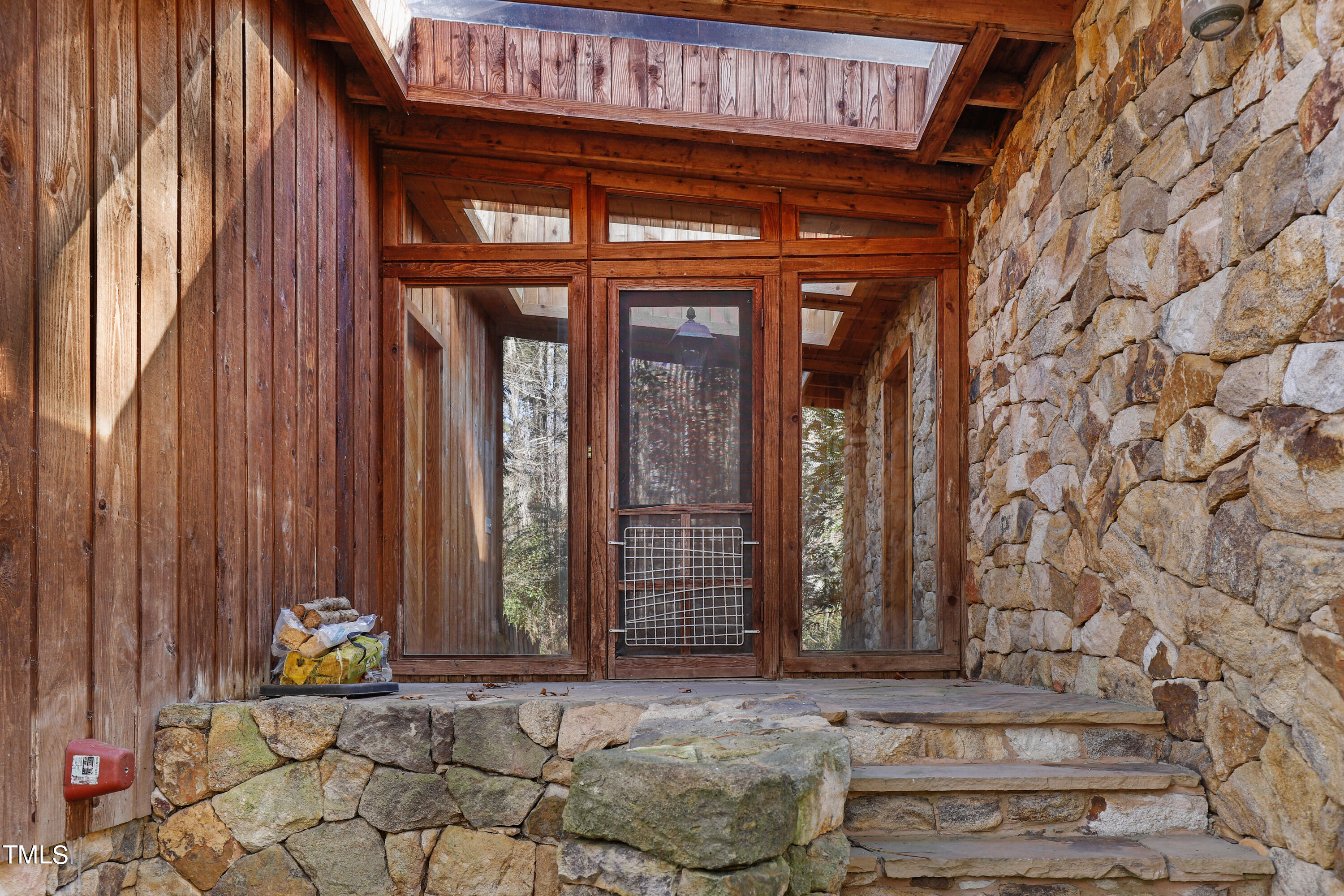 316 Clark Lake Road Durham, NC 27707 - Photo 6 of 65 a view of entrance door of the house