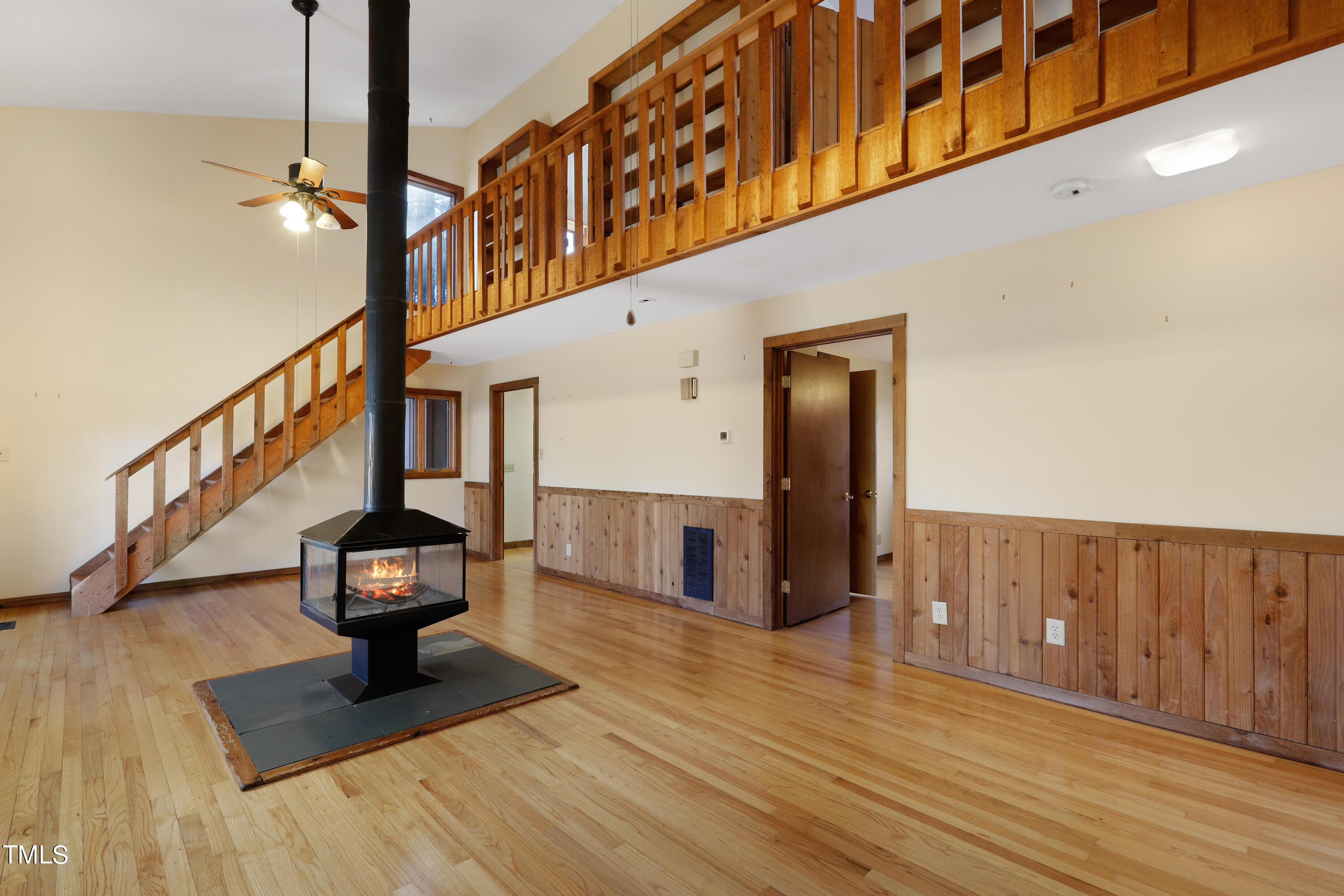 316 Clark Lake Road Durham, NC 27707 - Photo 10 of 65 a view of entryway and hall with wooden floor